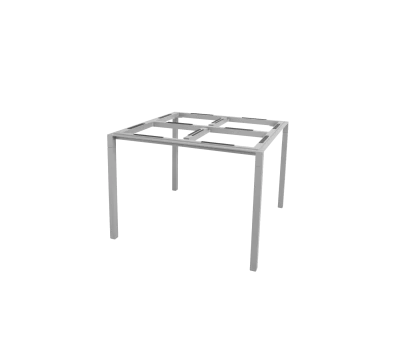Pure dining table base, 100x100 cm