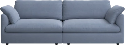 Milano 3-seater divided sofa