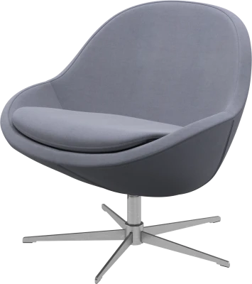 Veneto armchair with swivel function
