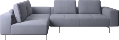 Amsterdam corner sofa with lounging unit