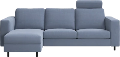 Indivi sofa with chaise longue left