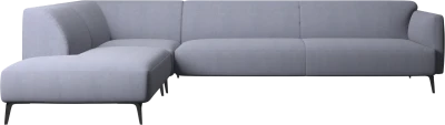 Modena corner sofa with lounging unit