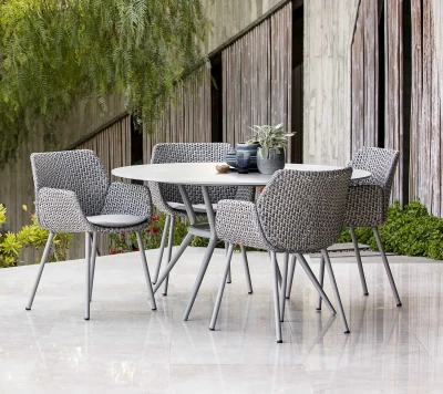 Joy dining table base round