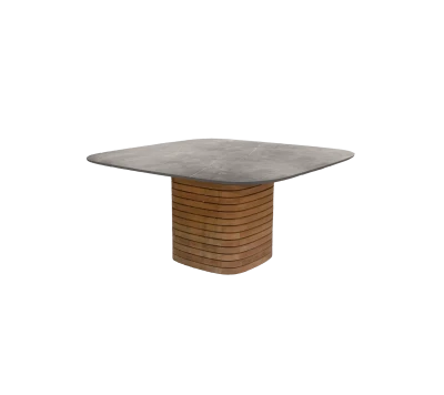 Mellow dining table base square